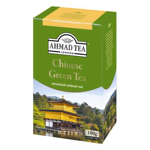 Чай зеленый Ahmad Tea китайский 100 г в Верный