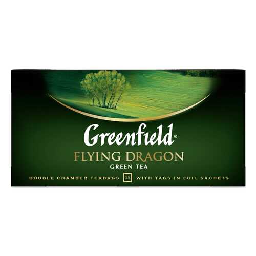 Чай зеленый Greenfield Flying Dragon 25 пакетиков в Верный