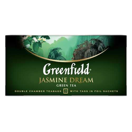 Чай зеленый Greenfield Jasmine Dream 25 пакетиков в Верный