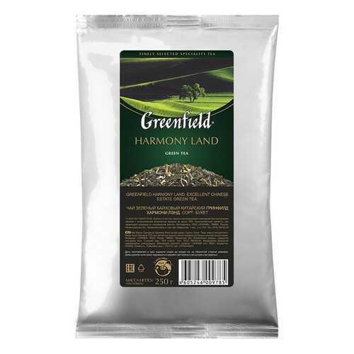 Чай зеленый листовой Greenfield Harmony Land 250 г в Верный
