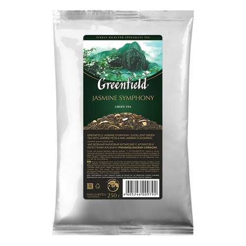 Чай зеленый листовой Greenfield Jasmine Symphony 250 г в Верный