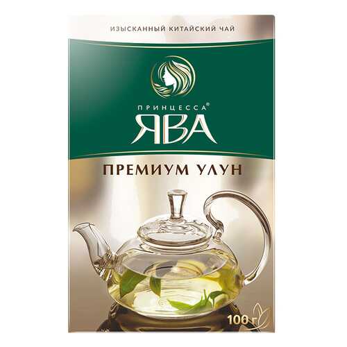 Чай зеленый листовой Принцесса Ява Премиум Улун 100 г в Верный