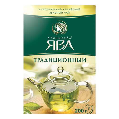 Чай зеленый листовой Принцесса Ява Традиционный 200 г в Верный
