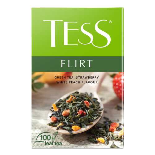Чай зеленый листовой Tess Flirt 100 г в Верный