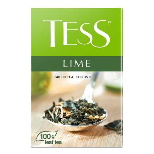 Чай зеленый листовой Tess Lime 100 г в Верный