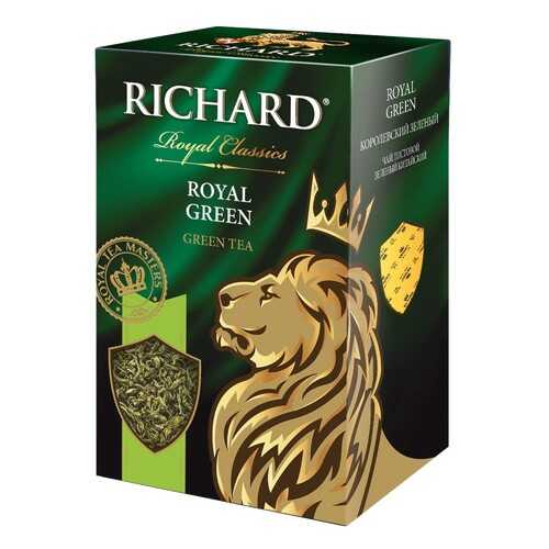 Чай зеленый Richard royal green листовой 90 г в Верный