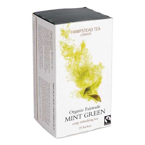 Чай зеленый с мятой Hampstead 25*2 г в Верный
