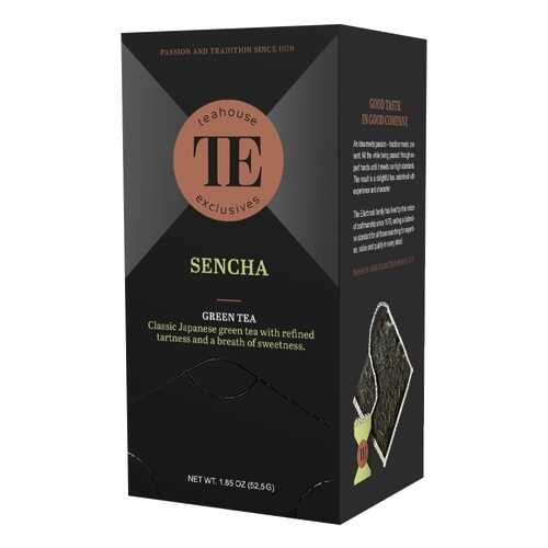 Чай зеленый Teahouse Exclusives Sencha 15 пакетиков 40 г в Верный