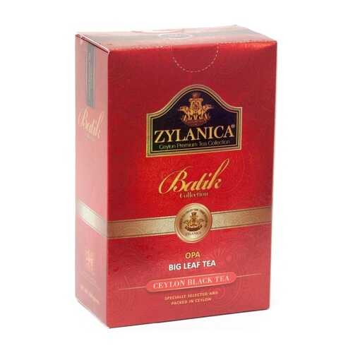 Чай Zylanica Batik Collection черный листовой ОРА 100 г в Верный