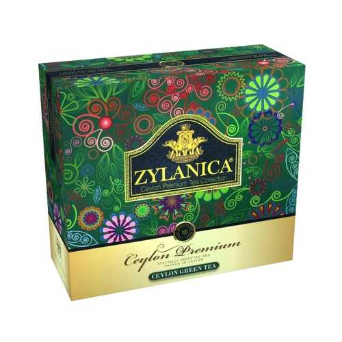 Чай Zylanica Ceylon Premium зеленый 100 пакетиков в Верный