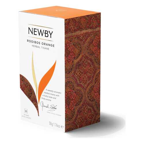 Чайный напиток NEWBY Ройбос Апельсин 25*2 50г в Верный