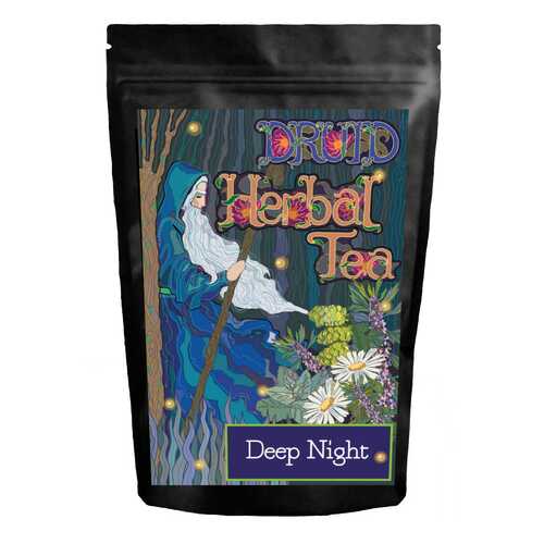 Травяной успокаивающий чай антистресс с мелиссой и хмелем Deep Night 100 гр.Druid в Верный