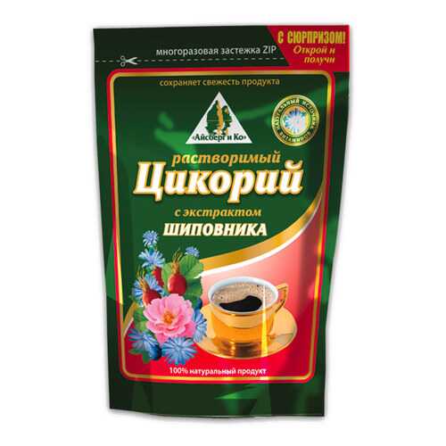 Цикорий Айсберг и Ко с экстрактом шиповника м/у 100 г в Верный