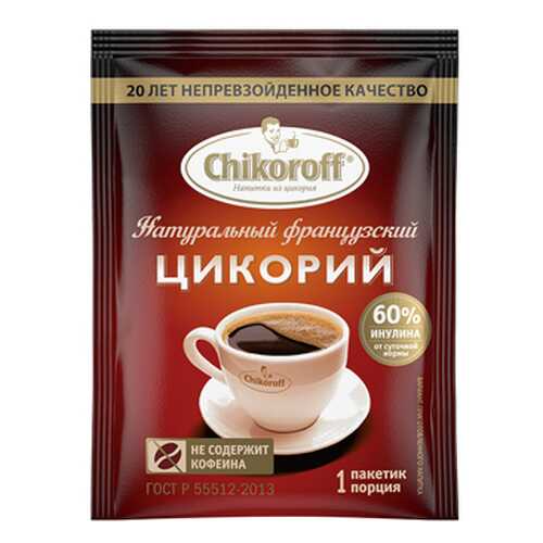 Цикорий натуральный порошкообразный, порционный Chikoroff 5 г в Верный