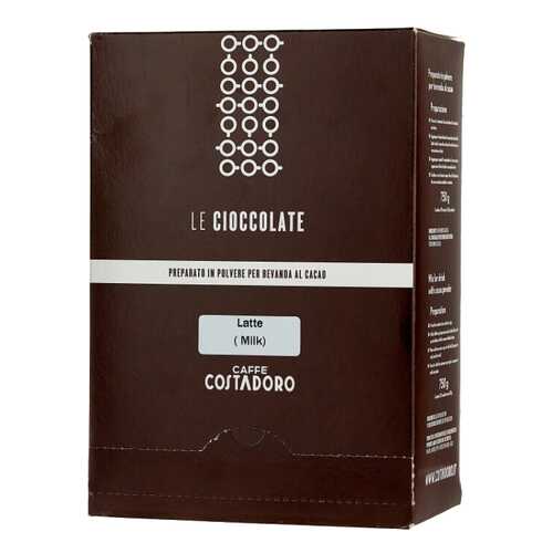 Какао Costadoro Le Cioccolate milk chokolate 25x шт по 30 г в Верный