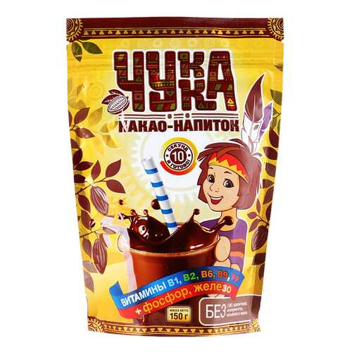 Какао-напиток Экологика чука гранулированный 150 г в Верный