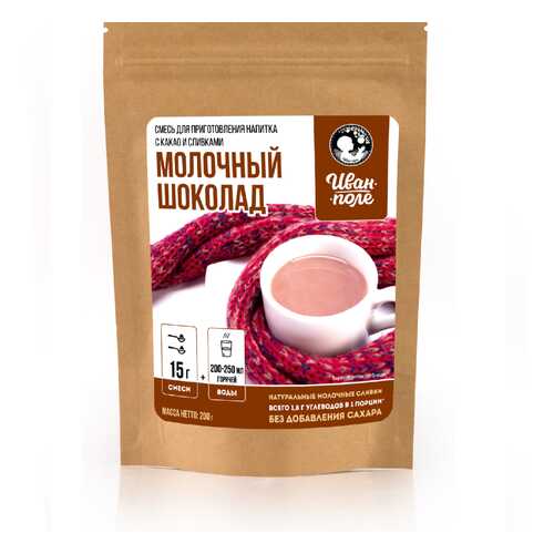 Какао-напиток Иван-поле молочный шоколад в Верный
