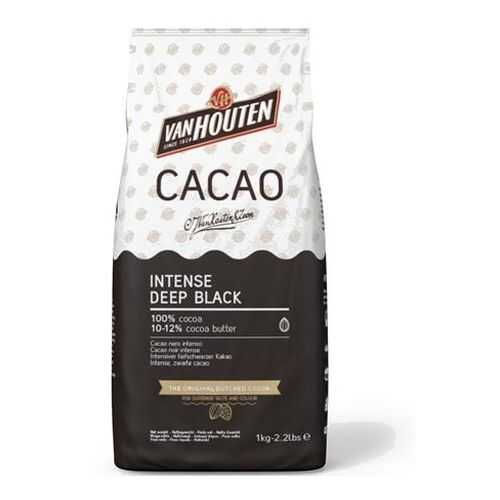 Какао порошок Van Houten 100% Intence deep black 1 кг в Верный