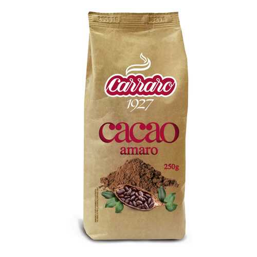 Растворимый какао Carraro aacao amaro 250 г в Верный