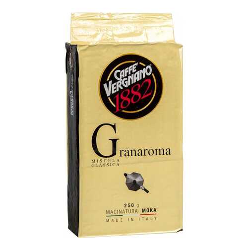 Кофе Caffe Vergnano granaroma жареный молотый 250 г в Верный