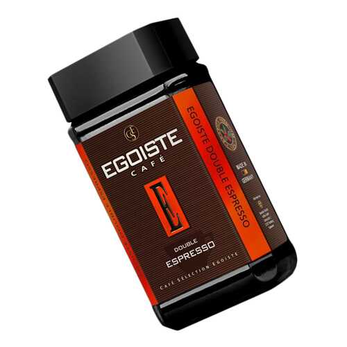 Кофе Egoiste Double Espresso растворимый стекло 100 г в Верный