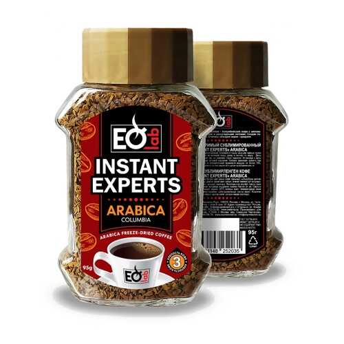 Кофе Espressolab Instant Experts Arabica Columbia растворимый 95 г в Верный