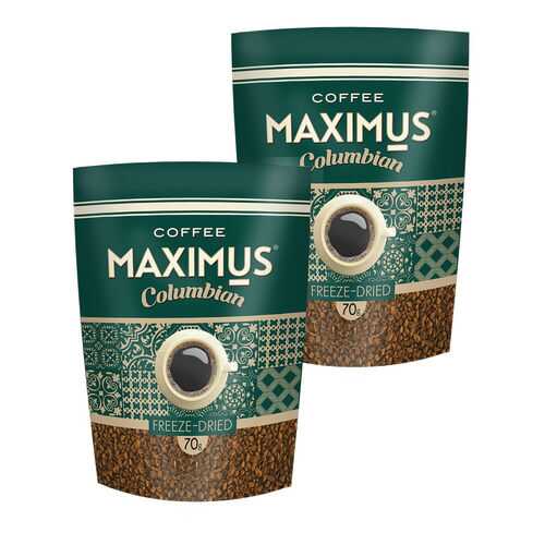 Кофе Maximus Columbian сублимированный 70 г в Верный