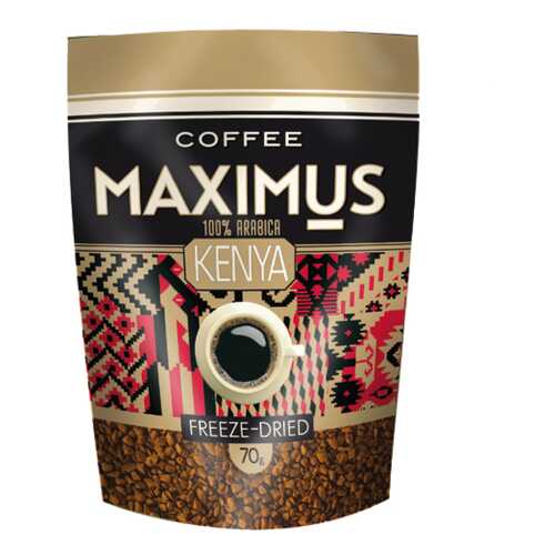 Кофе Maximus Kenya сублимированный 70 г в Верный
