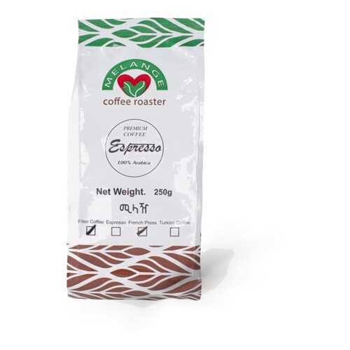 Кофе Melange Coffee Roaster молотый, упаковка 250 грамм в Верный