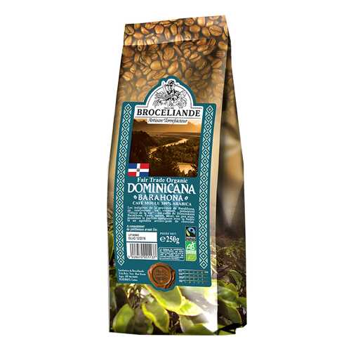 Кофе молотый Broceliande Dominicana 250 г в Верный