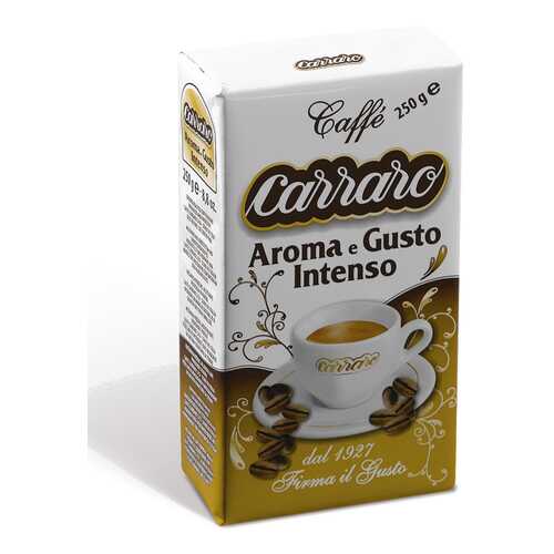 Кофе молотый Carraro Aroma e Gusto Intenso вакуум 250 г в Верный