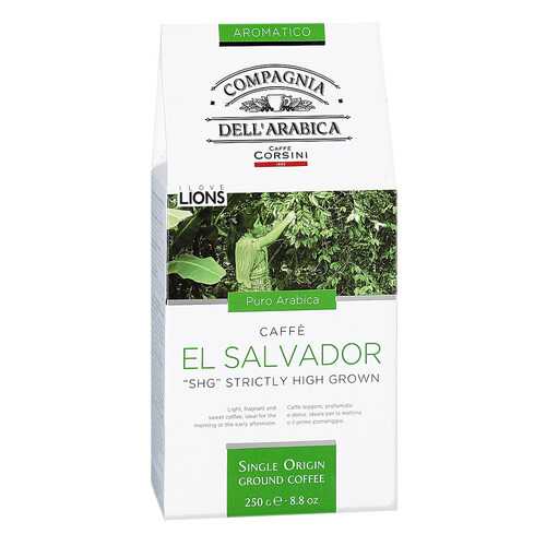 Кофе молотый Dell Arabica El Salvador 250г в Верный
