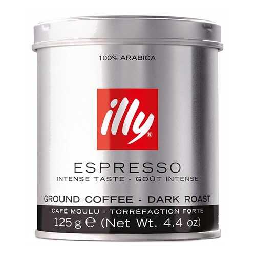 Кофе молотый Illy темной обжарки 125 г в Верный