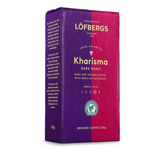 Кофе молотый Lofbergs Kharisma 250 г в Верный