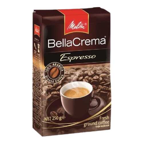 Кофе молотый Melitta bella crema espresso 250 г в Верный