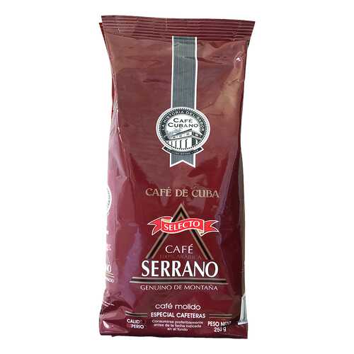 Кофе молотый Serrano Selecto 250 г в Верный