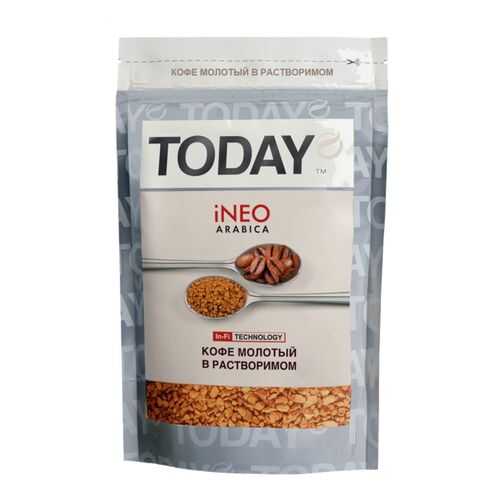 Кофе молотый в растворимом Today ineo arabica 150 г в Верный