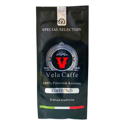 Кофе молотый Vela Caffe 100% Арабика Премиум 200гр светлая обжарка в Верный