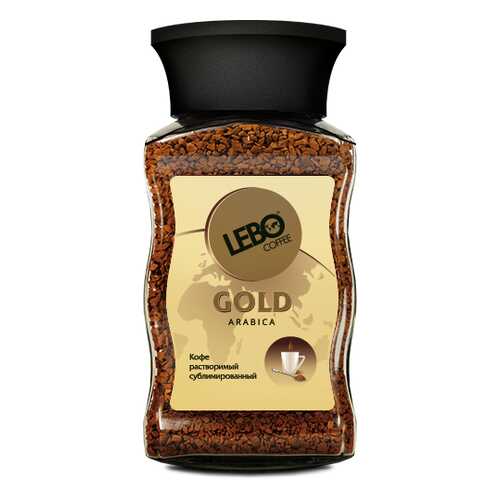 Кофе растворимый Lebo gold 100 г в Верный