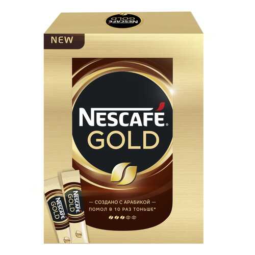 Кофе растворимый Nescafe gold натуральный сублимированный 2 г 30 пакетиков в Верный