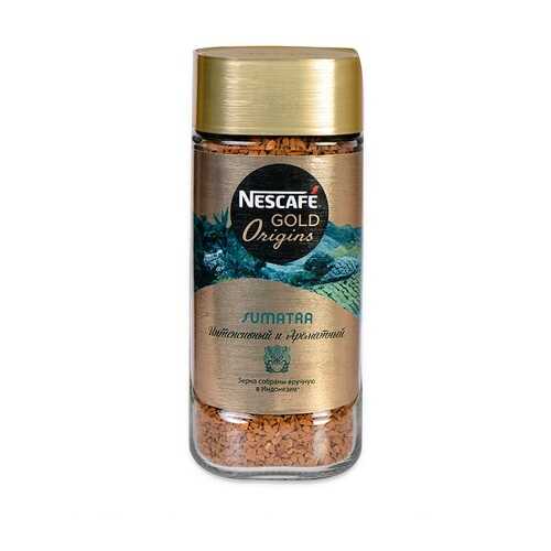 Кофе растворимый Nescafe Gold ORIGINS SUMATRA 85г Россия в Верный
