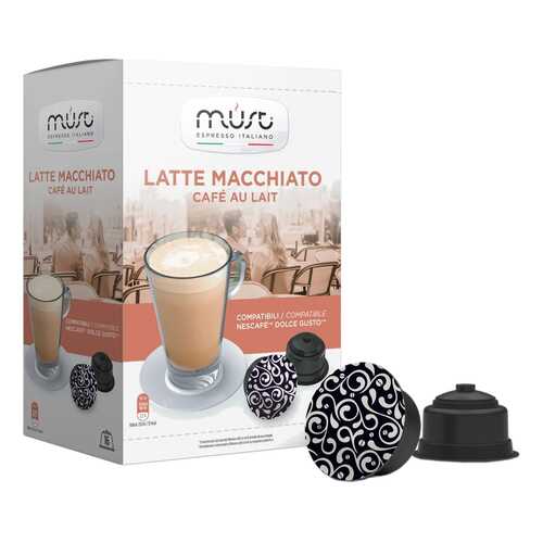 Кофе в капсулах Must latte macchiato 16 капсул в Верный