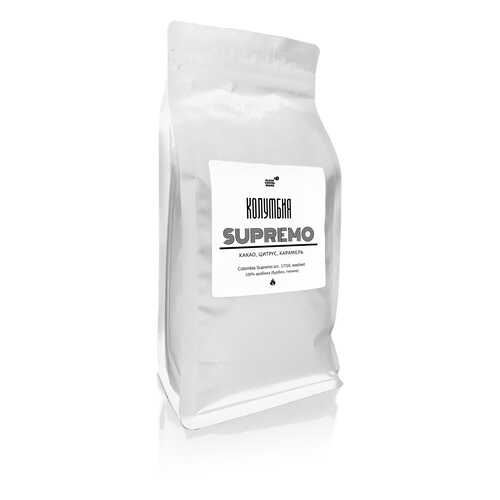 Кофе в зернах Black coffee beans Колумбия Сьюпремо, 1000 г в Верный