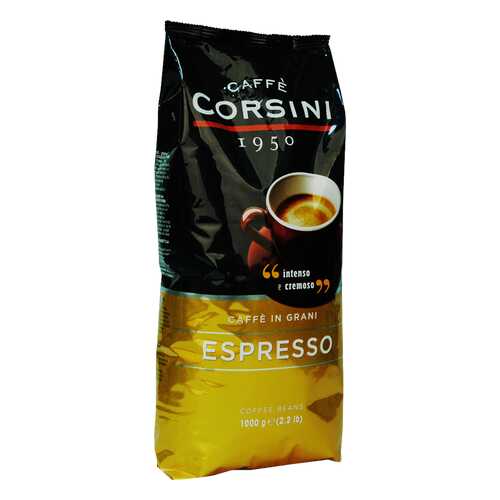 Кофе в зернах Caffe corsini espresso intenso cremoso 1 кг в Верный
