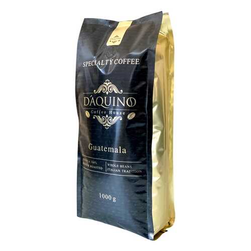 Кофе в зернах DAQUINO 100% Арабика Гватемала Спешиалти 1000 грамм средняя обжарка в Верный