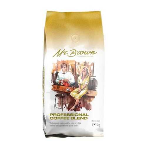 Кофе в зернах Mr. Brown Professional coffee blend в Верный