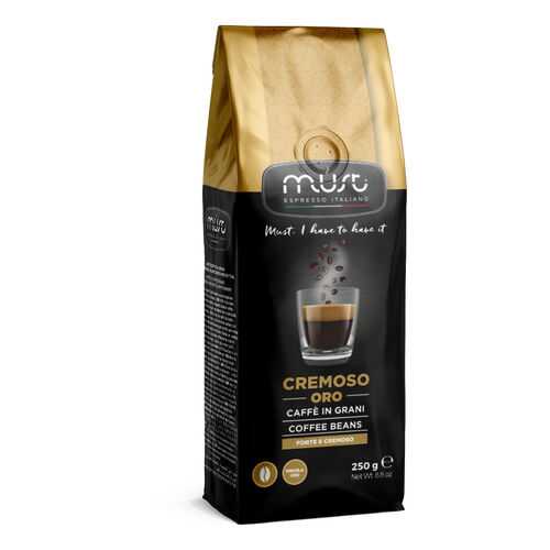 Кофе в зернах Must cremoso oro 250 г в Верный