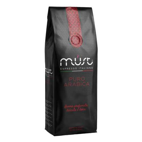 Кофе в зернах Must pure arabica 1000 г в Верный