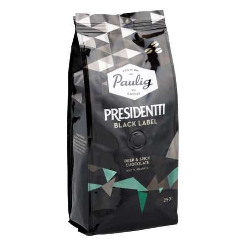 Кофе в зернах Paulig presidentti black label 250 г в Верный