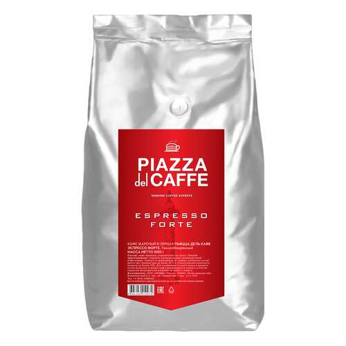 Кофе в зернах Piazza del Caffe Espresso Forte 1 кг в Верный